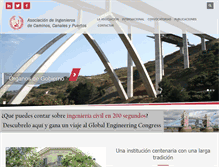 Tablet Screenshot of ingenieria-civil.org